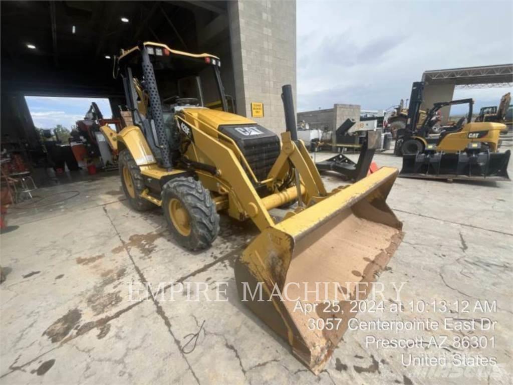 CAT 420F2 4EO Товарач със заден ексватор