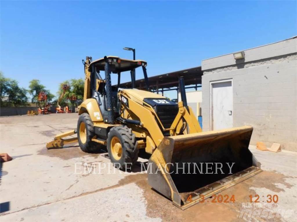 CAT 420F2 4EO Товарач със заден ексватор