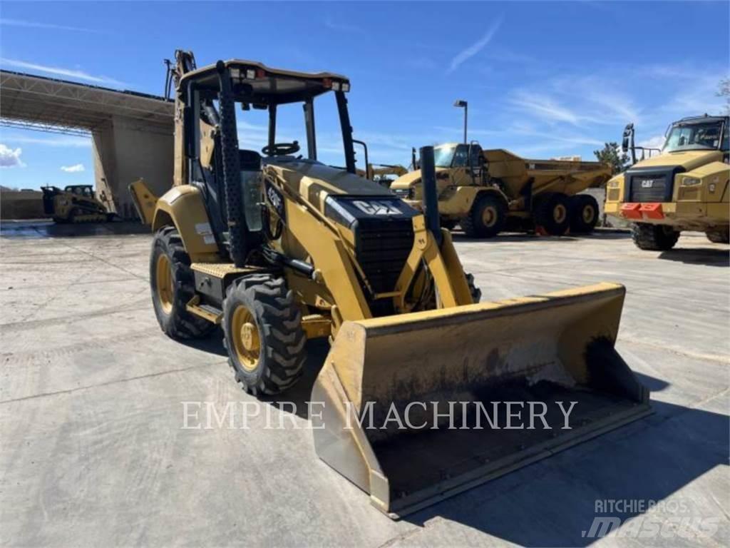 CAT 420F2 4EO Товарач със заден ексватор