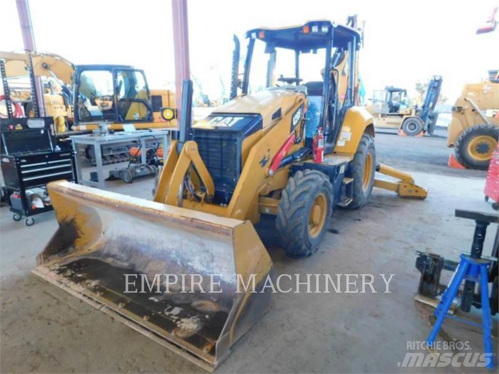 CAT 420F2 4EO Товарач със заден ексватор