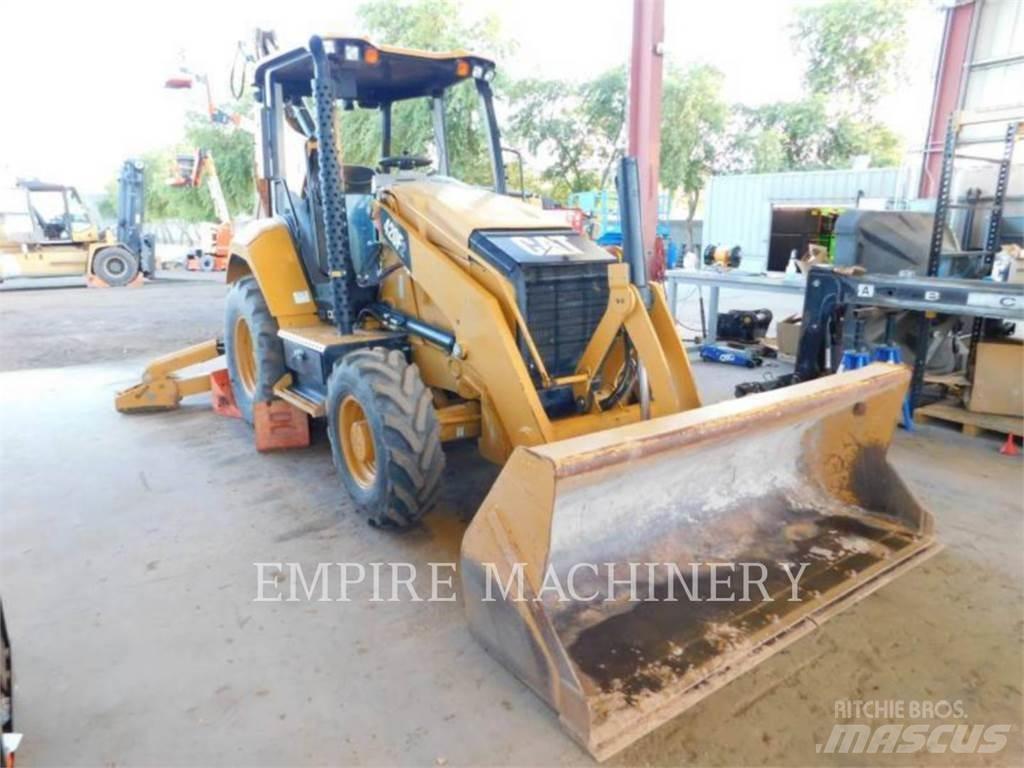 CAT 420F2 4EO Товарач със заден ексватор