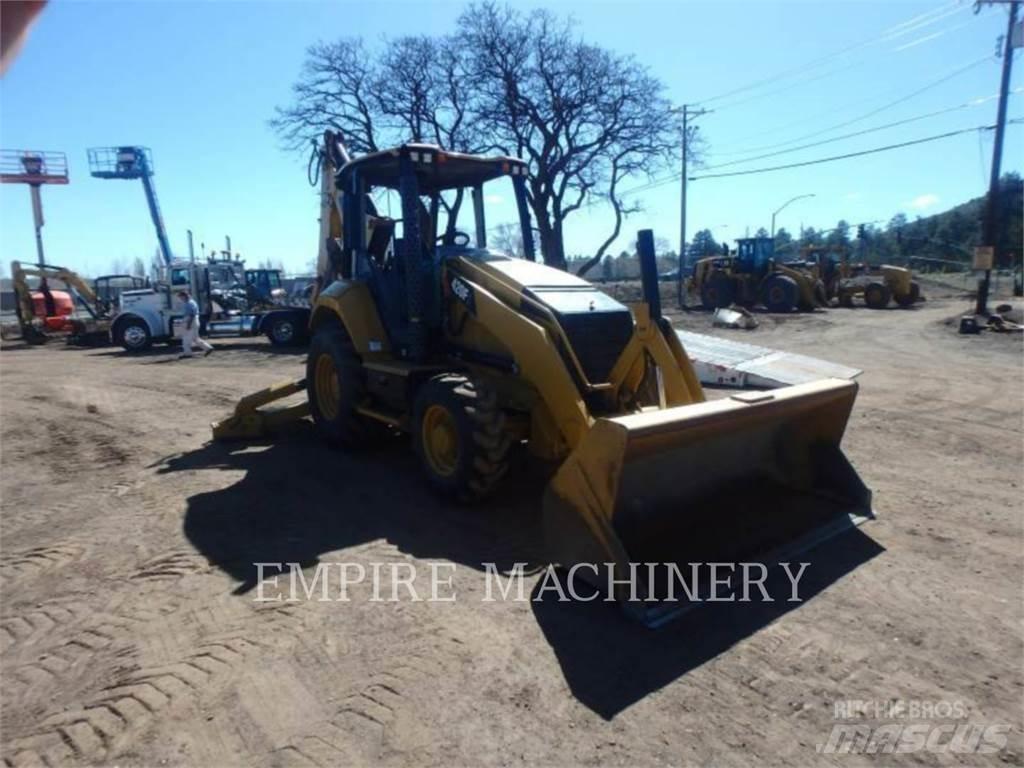 CAT 420F2 4EO Товарач със заден ексватор