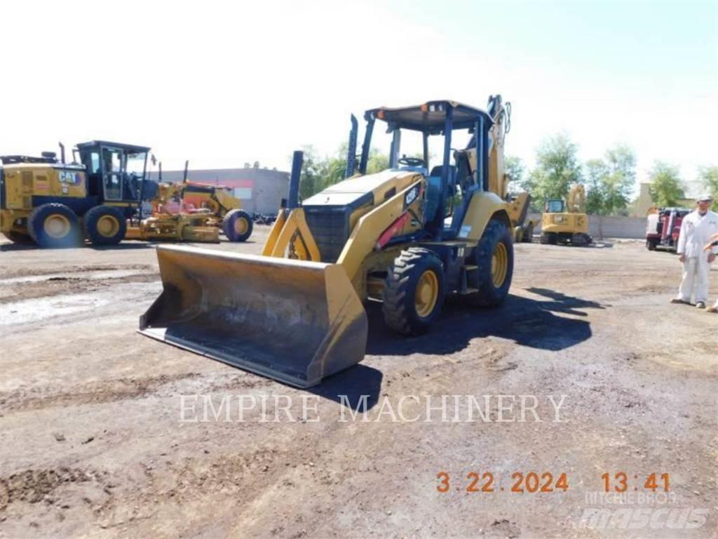 CAT 420F2 4EO Товарач със заден ексватор