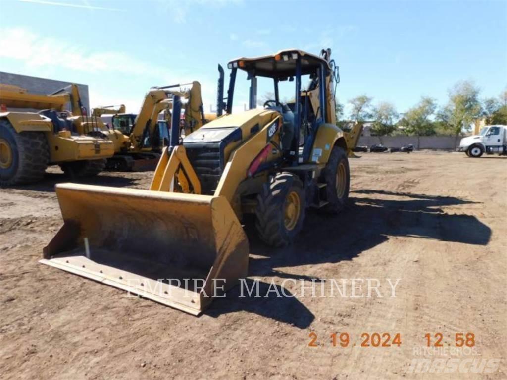 CAT 420F2 4EO Товарач със заден ексватор