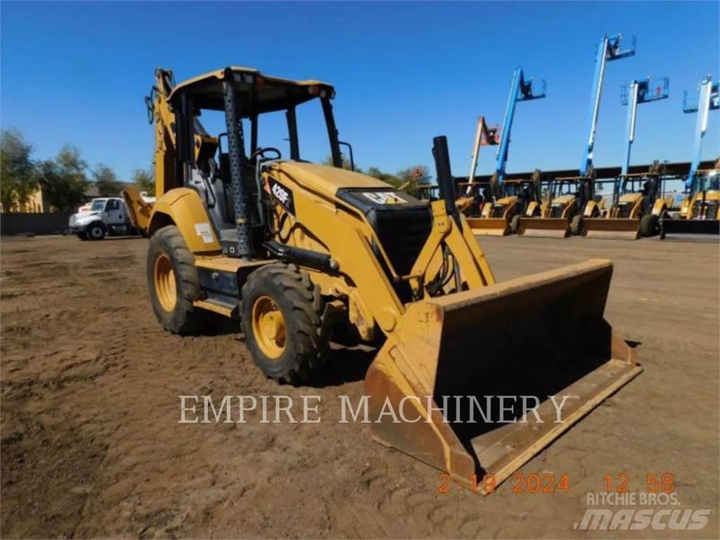 CAT 420F2 4EO Товарач със заден ексватор