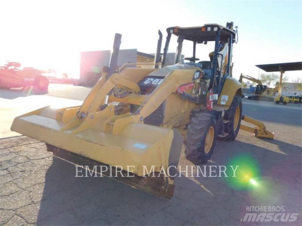 CAT 420F2 4EO Товарач със заден ексватор