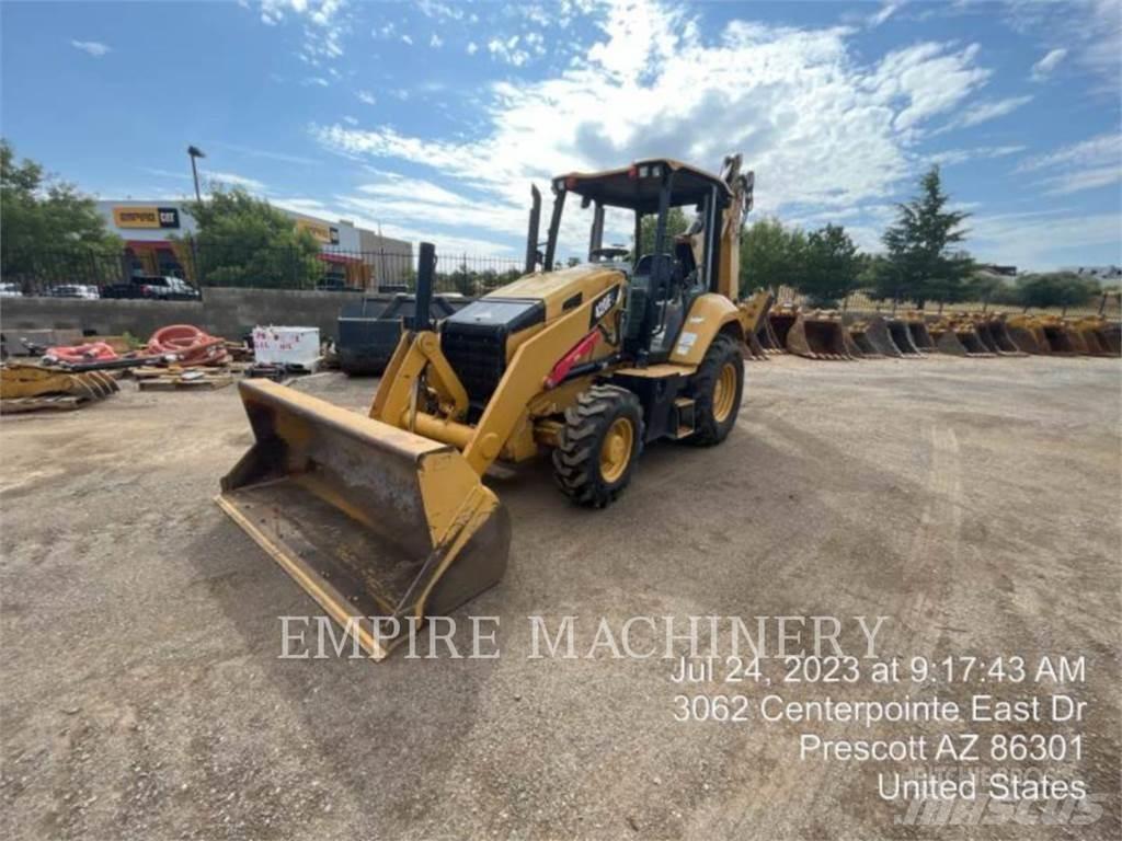 CAT 420F2 4EOP Товарач със заден ексватор