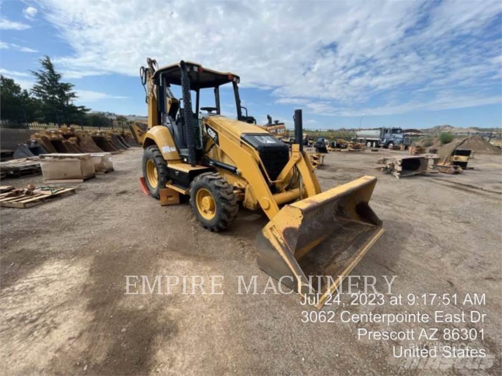 CAT 420F2 4EOP Товарач със заден ексватор