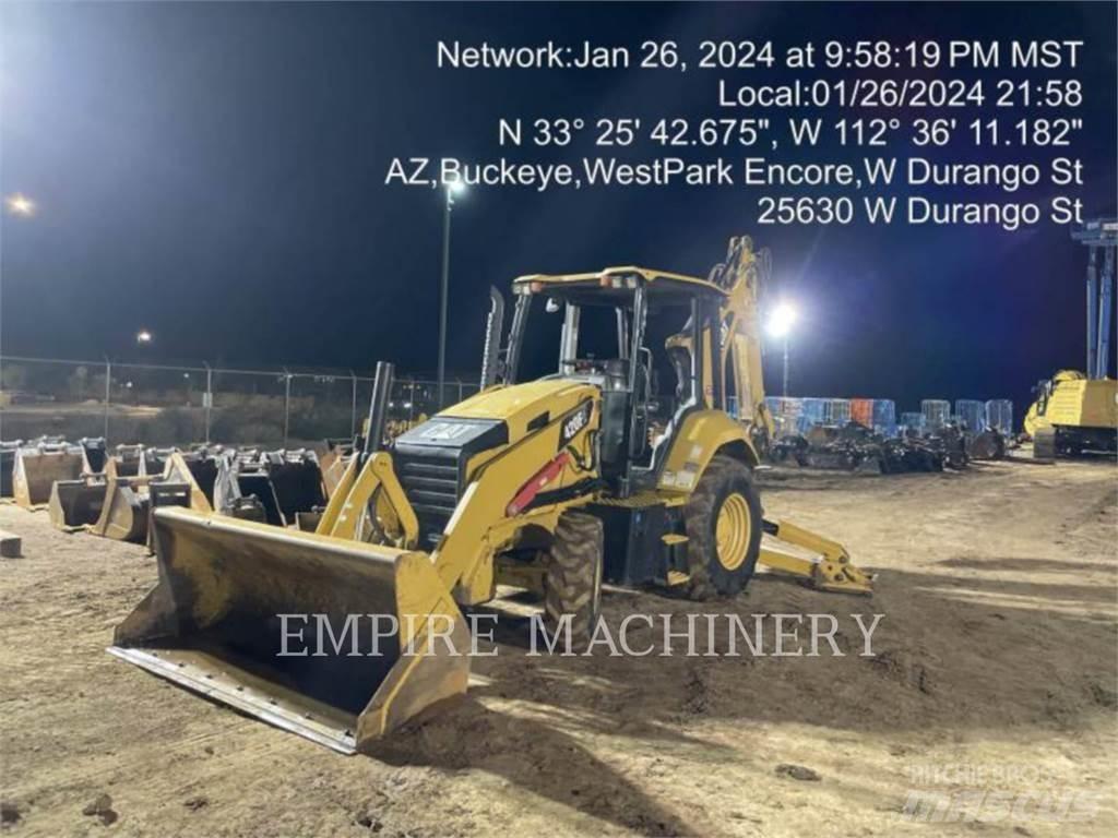 CAT 420F2 4EOP Товарач със заден ексватор
