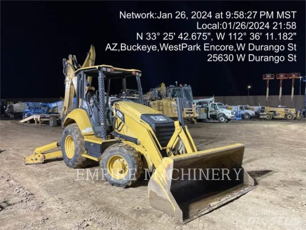CAT 420F2 4EOP Товарач със заден ексватор