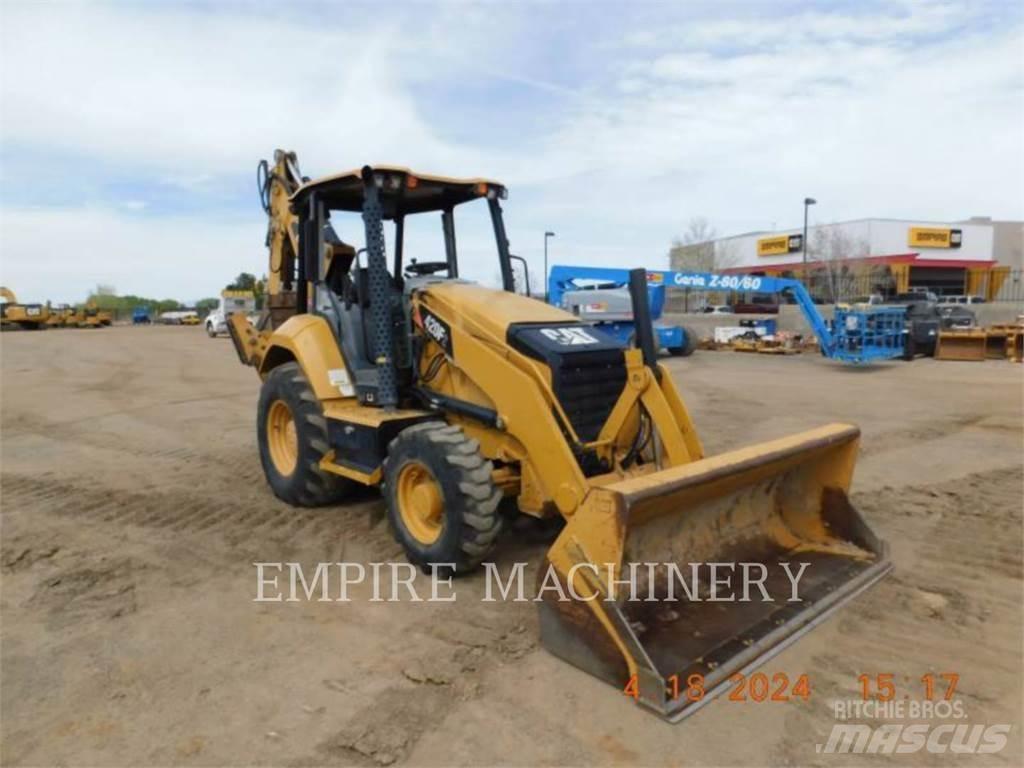 CAT 420F2 4EOP Товарач със заден ексватор