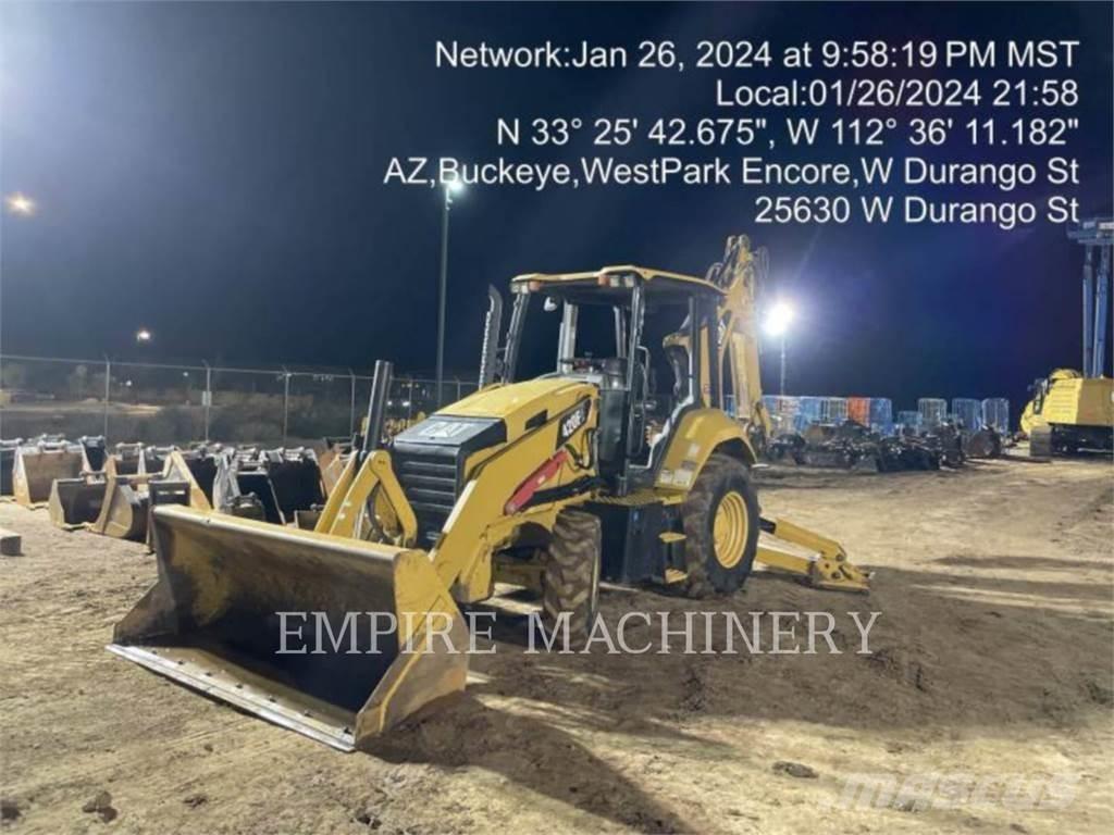 CAT 420F2 4EOP Товарач със заден ексватор