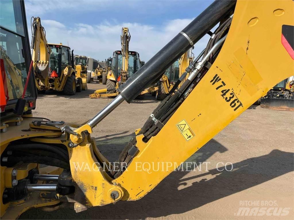 CAT 420F2 4WDE Товарач със заден ексватор
