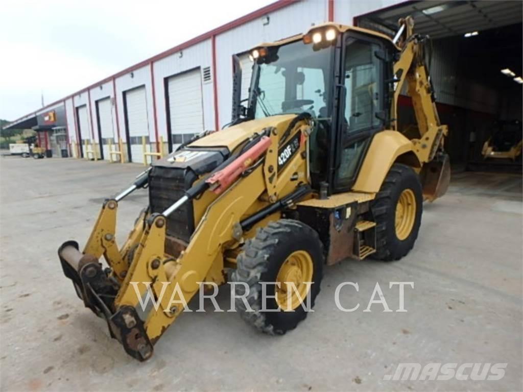CAT 420F2 AE4T Товарач със заден ексватор