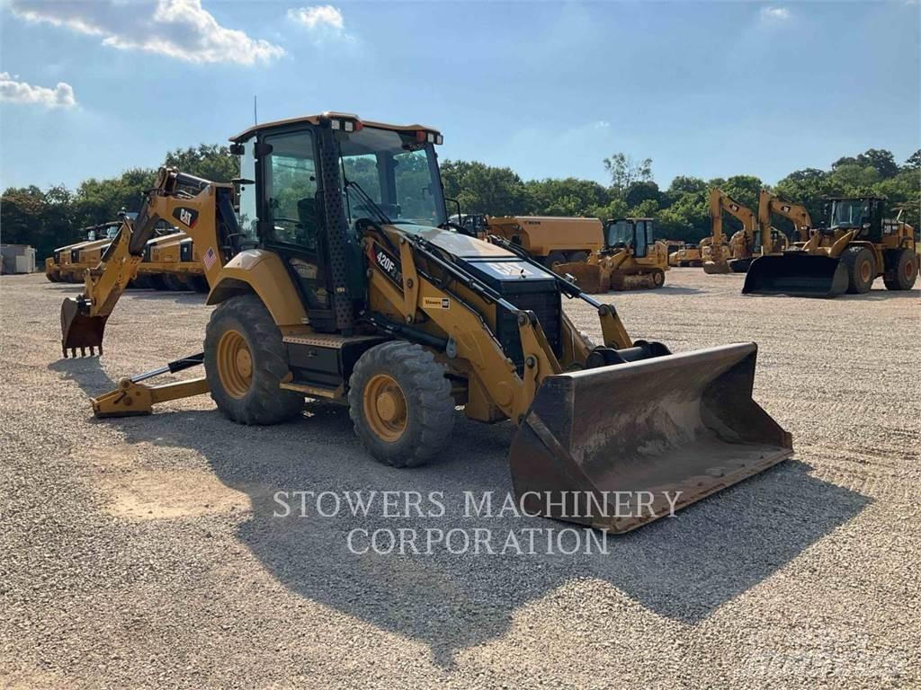 CAT 420F2 IT Товарач със заден ексватор