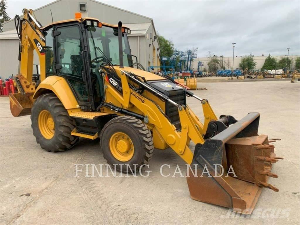CAT 420F2 IT Товарач със заден ексватор