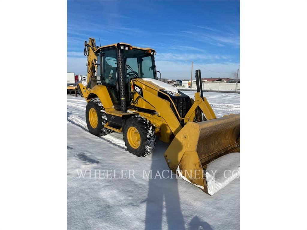 CAT 420F2 TH Товарач със заден ексватор