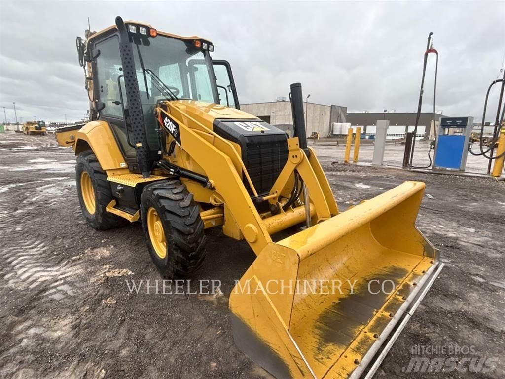 CAT 420F2 THAS Товарач със заден ексватор