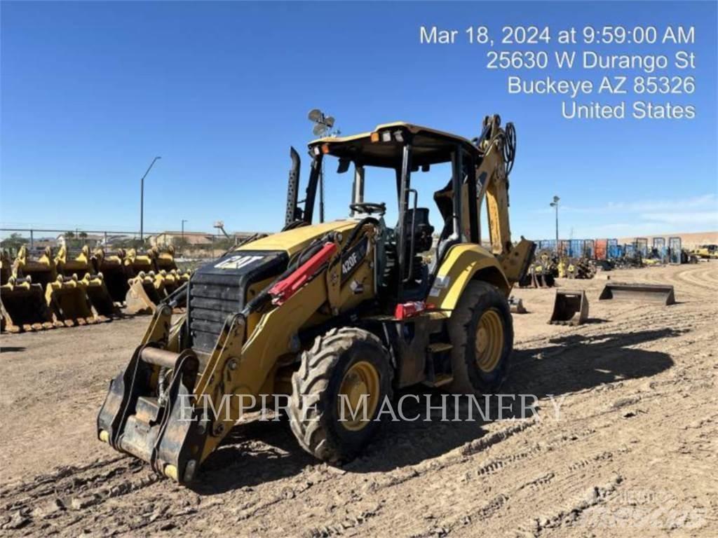 CAT 420F24EOIP Товарач със заден ексватор