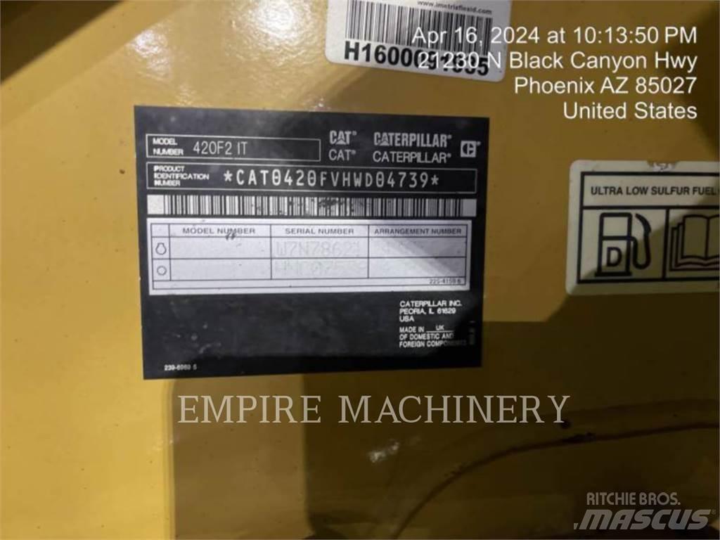 CAT 420F24EOIP Товарач със заден ексватор