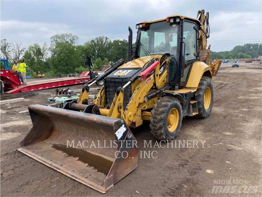 CAT 420F2IT Товарач със заден ексватор