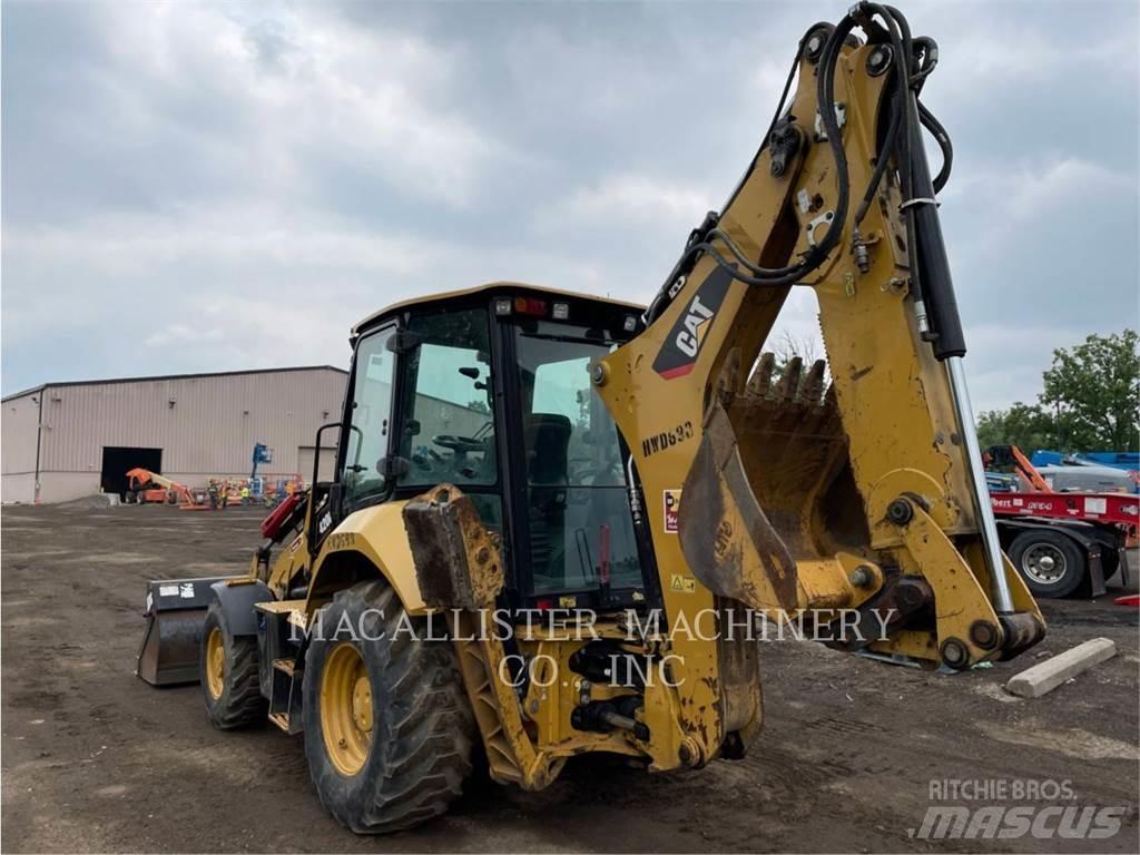 CAT 420F2IT Товарач със заден ексватор
