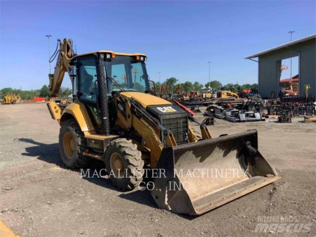 CAT 420F2IT Товарач със заден ексватор