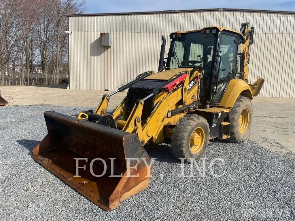CAT 420F2IT Товарач със заден ексватор