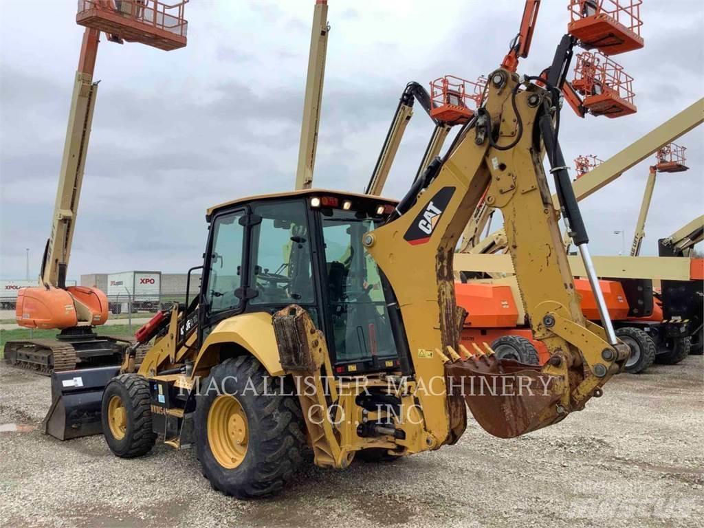 CAT 420F2IT Товарач със заден ексватор