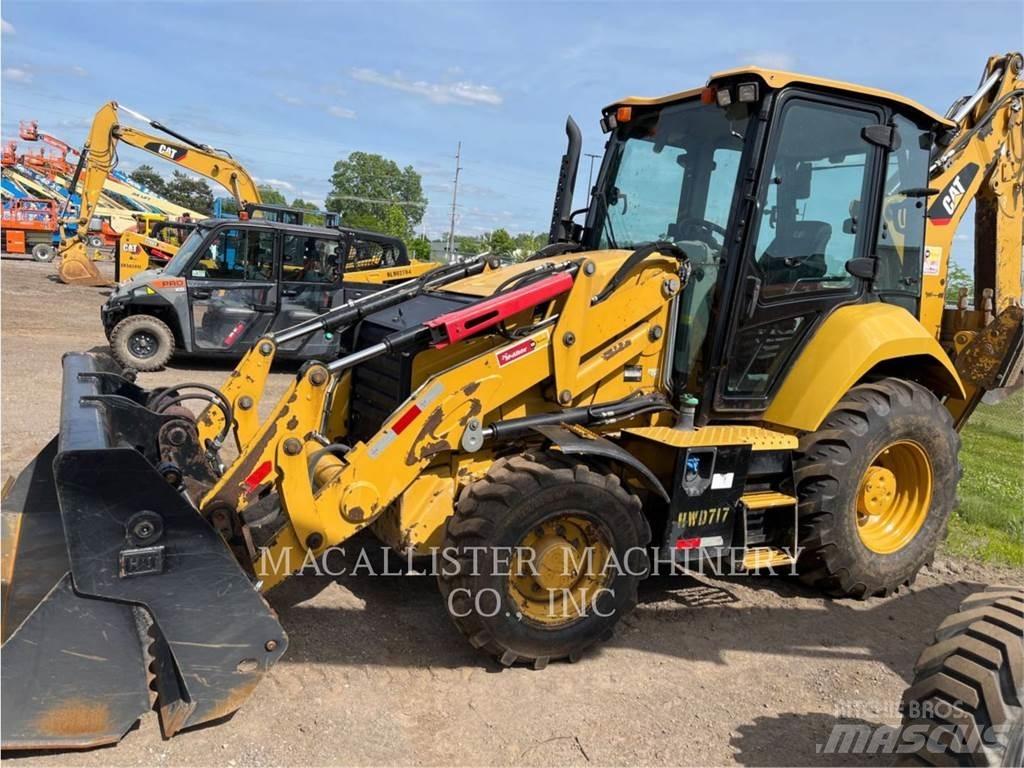 CAT 420F2IT Товарач със заден ексватор