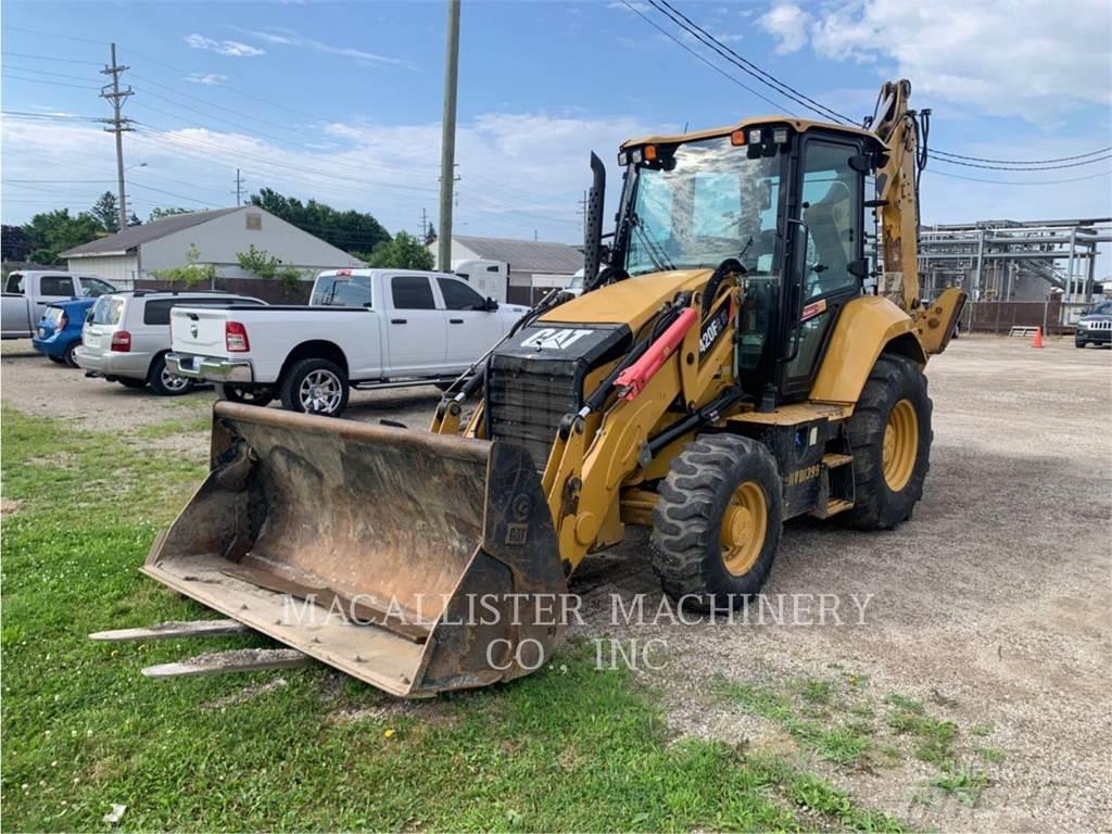 CAT 420F2IT Товарач със заден ексватор