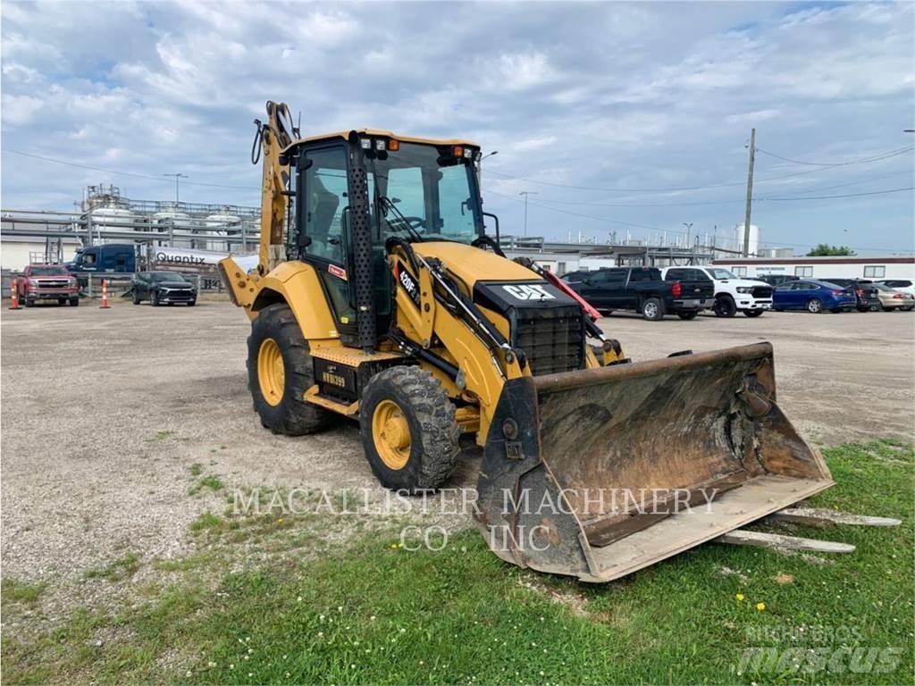 CAT 420F2IT Товарач със заден ексватор