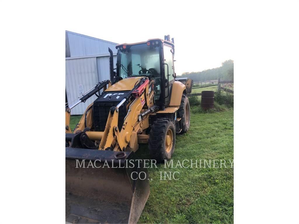 CAT 420F2IT Товарач със заден ексватор