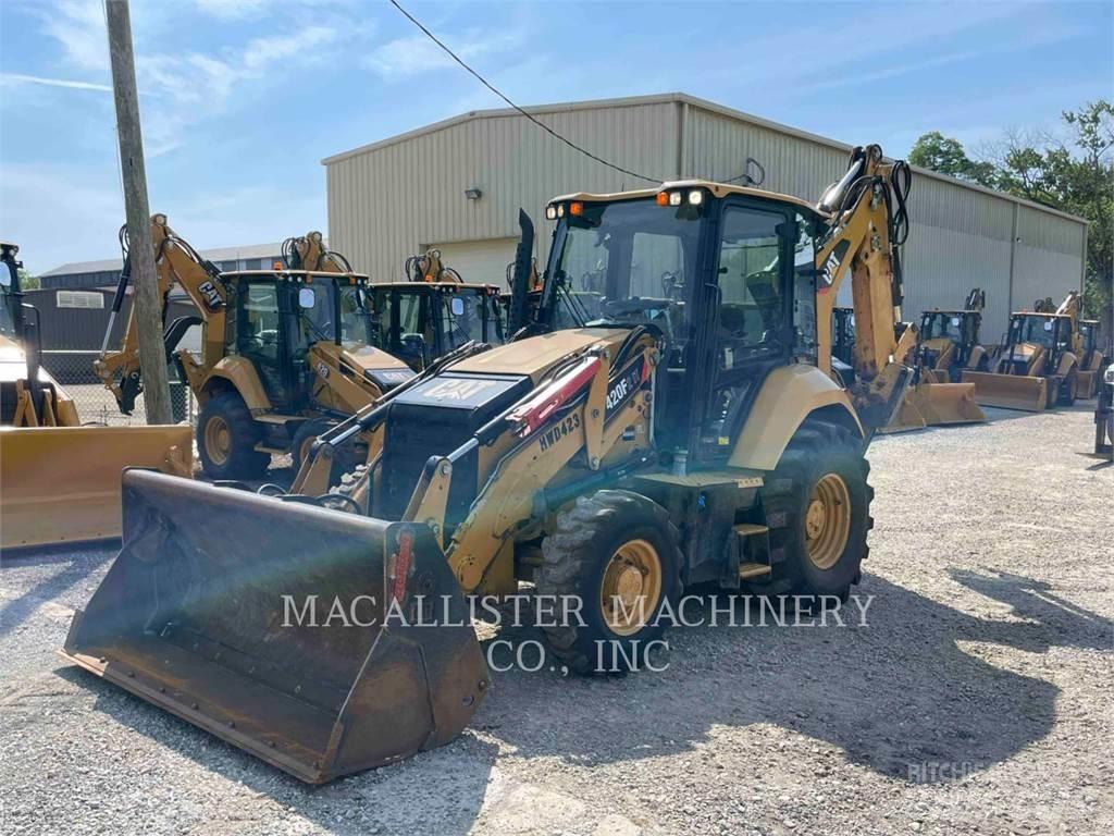 CAT 420F2IT Товарач със заден ексватор