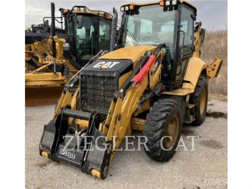 CAT 420F2IT Товарач със заден ексватор