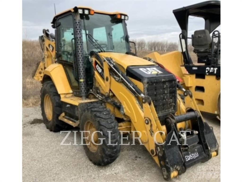 CAT 420F2IT Товарач със заден ексватор