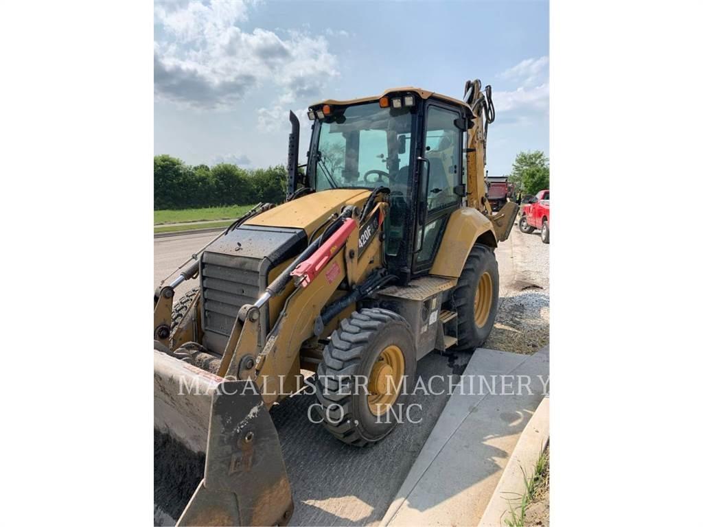 CAT 420F2IT Товарач със заден ексватор