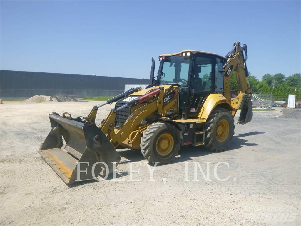 CAT 420F2IT Товарач със заден ексватор