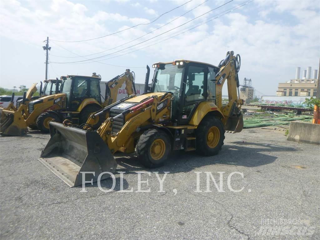 CAT 420F2IT Товарач със заден ексватор
