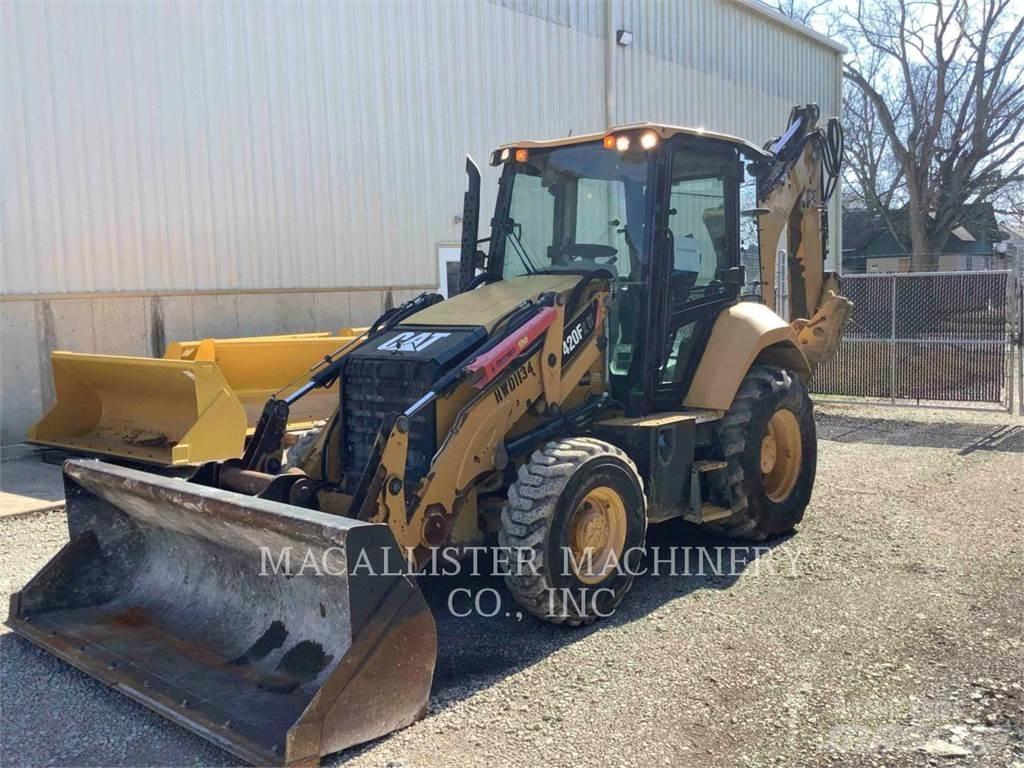 CAT 420F2IT Товарач със заден ексватор