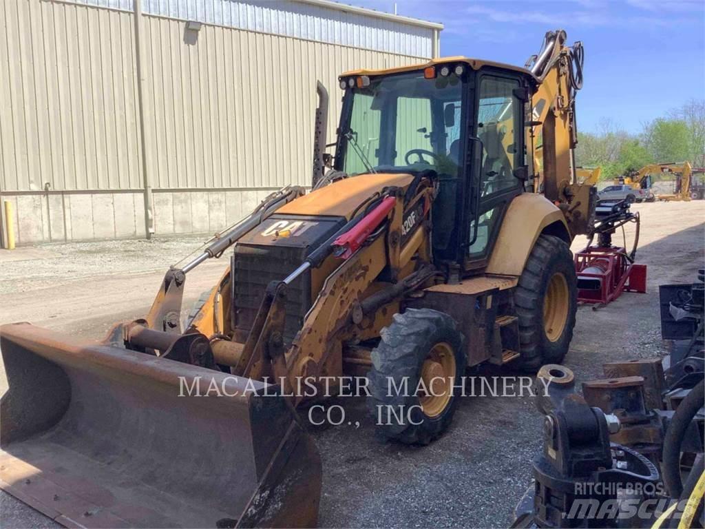 CAT 420F2IT Товарач със заден ексватор