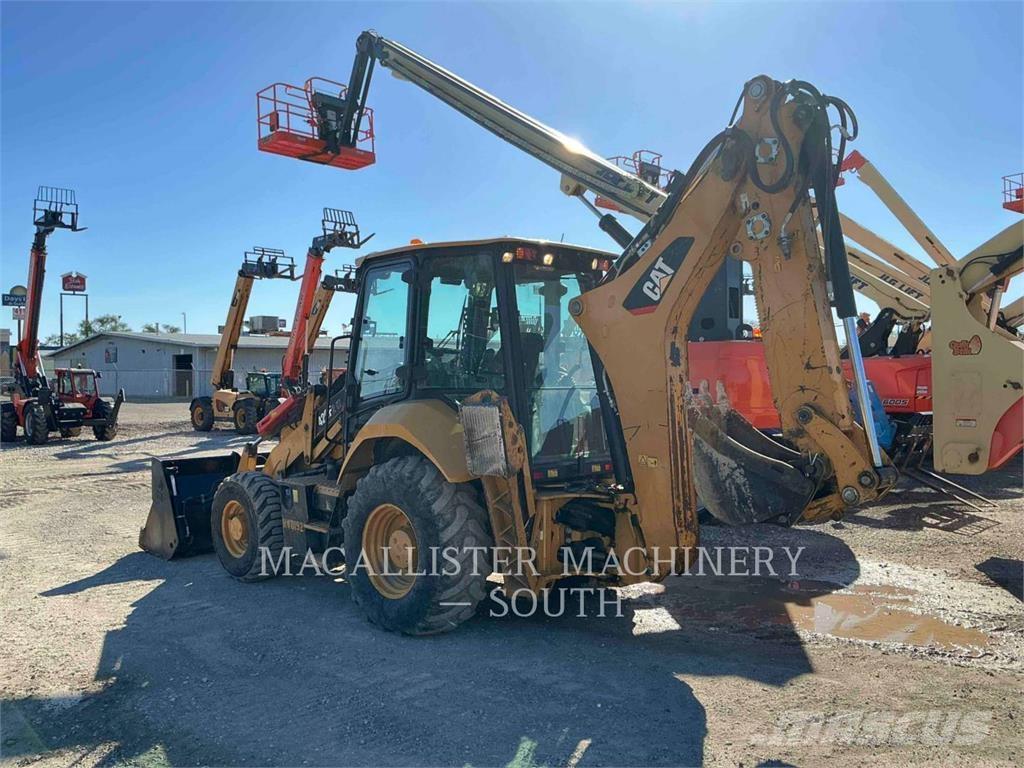 CAT 420F2IT Товарач със заден ексватор