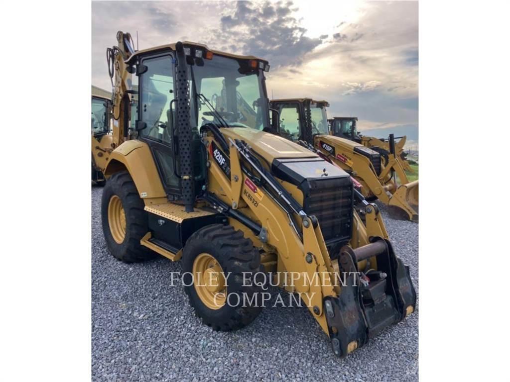 CAT 420F2IT Товарач със заден ексватор