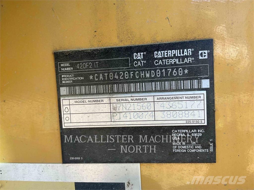 CAT 420F2IT APRQ Товарач със заден ексватор