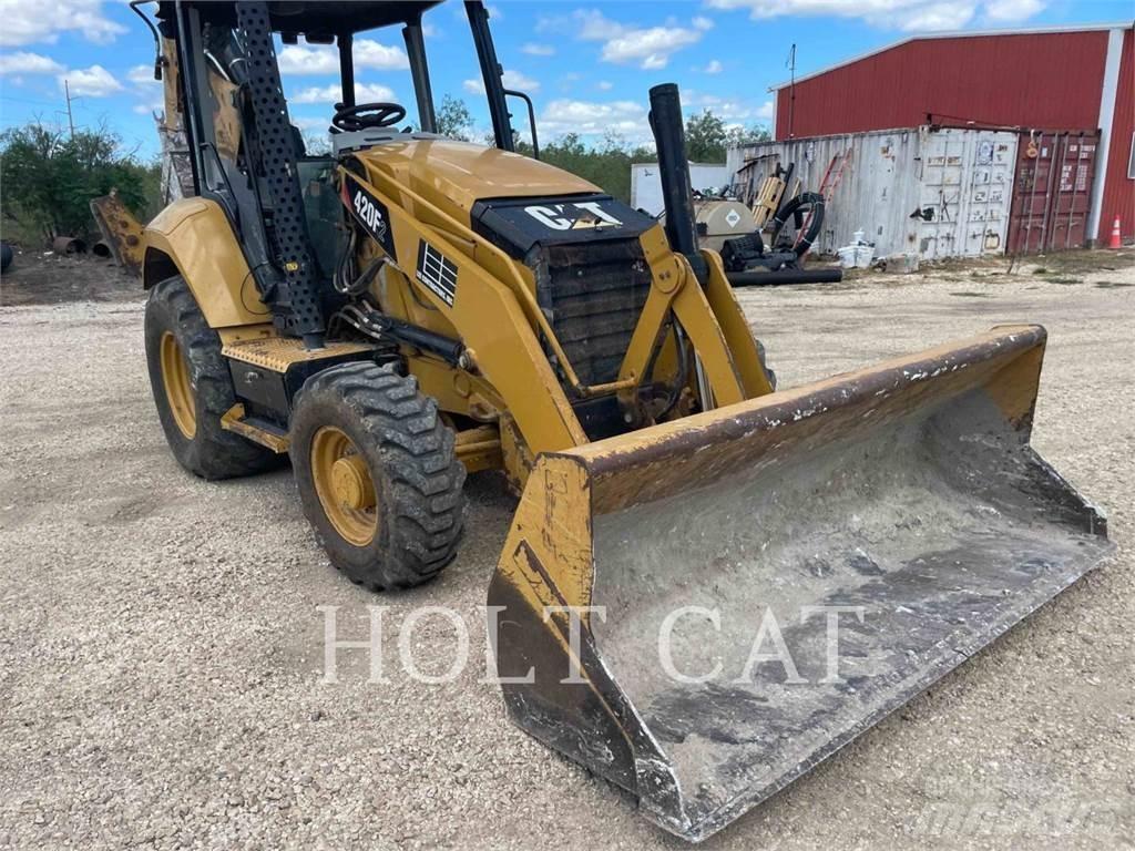 CAT 420F2ST Товарач със заден ексватор