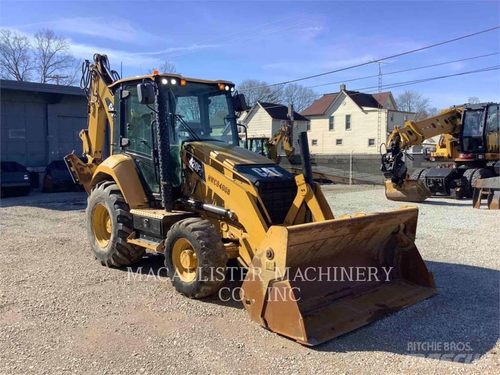 CAT 420F2ST Товарач със заден ексватор