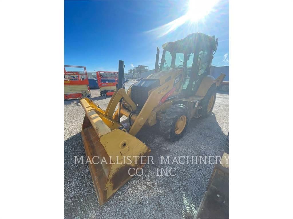 CAT 420F2ST Товарач със заден ексватор