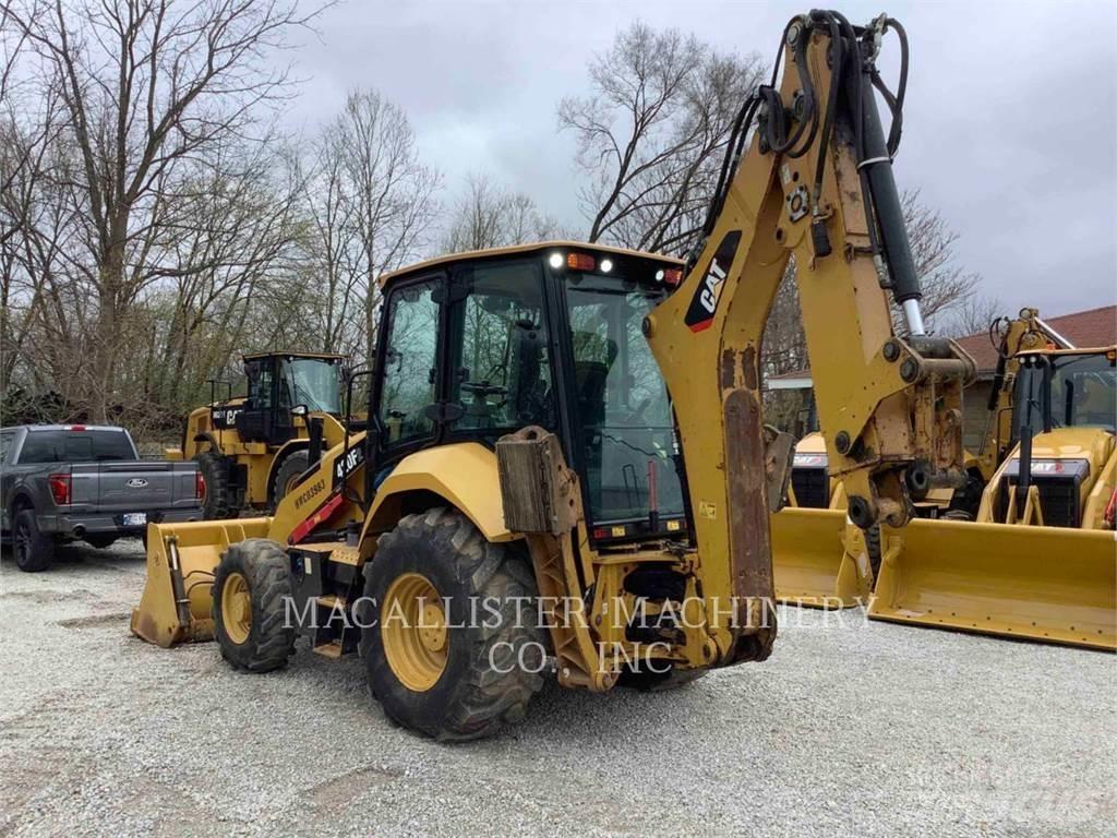 CAT 420F2ST Товарач със заден ексватор
