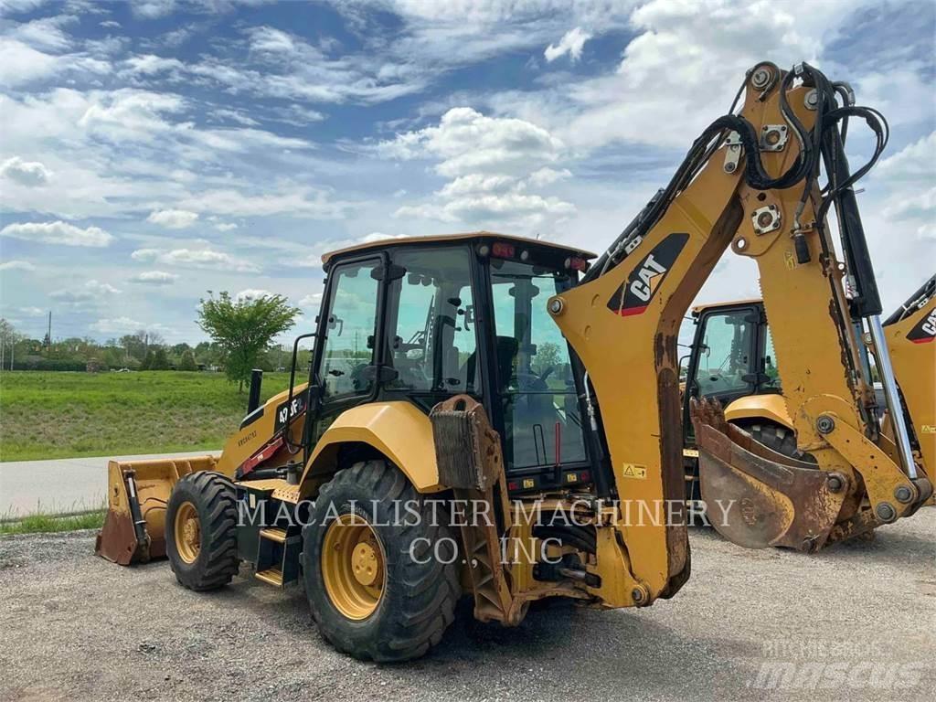 CAT 420F2ST Товарач със заден ексватор