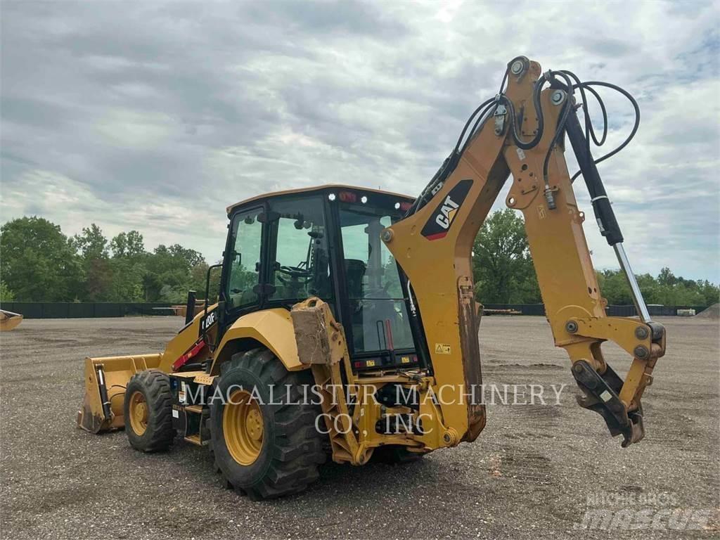 CAT 420F2ST Товарач със заден ексватор